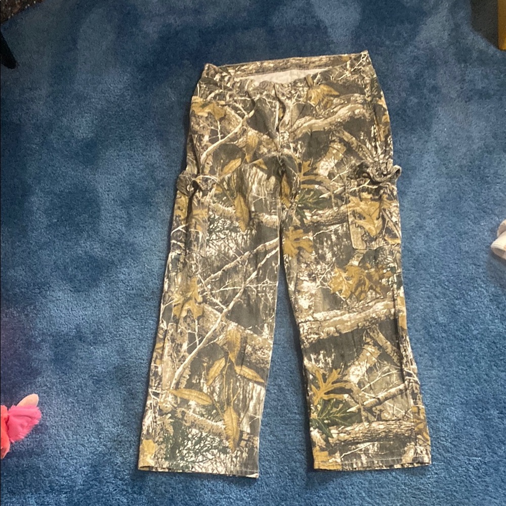 Camouflage cargo pants